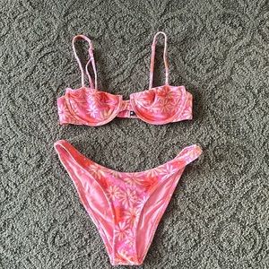 Floral Triangl Bikini